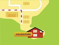 Holidaypark \ Холидэйпарк, банный комплекс. Схема проезда.